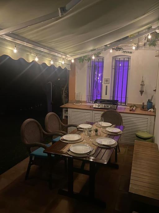 Maison Cosy Au Pied Du Golf Avec Piscine Privee Muntanya la Sella Ngoại thất bức ảnh