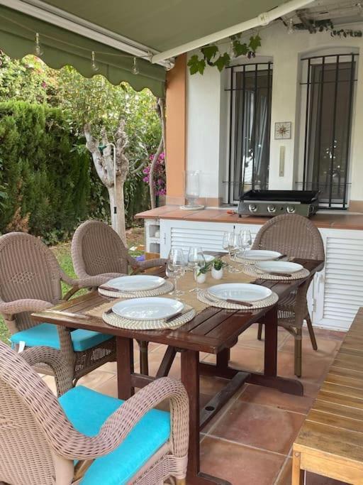 Maison Cosy Au Pied Du Golf Avec Piscine Privee Muntanya la Sella Ngoại thất bức ảnh